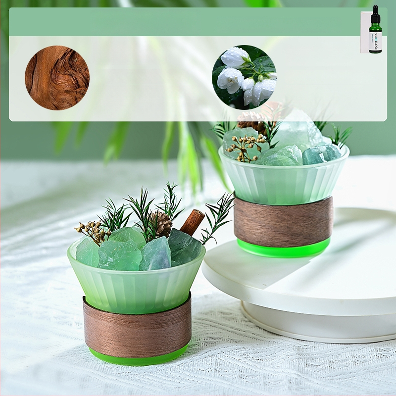 Üvegből készült aromaterápiás dísz, világos luxus stílus, hálószoba dekoráció