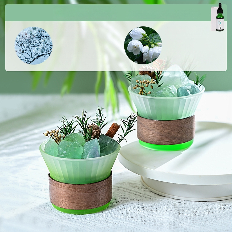 Üvegből készült aromaterápiás dísz, világos luxus stílus, hálószoba dekoráció