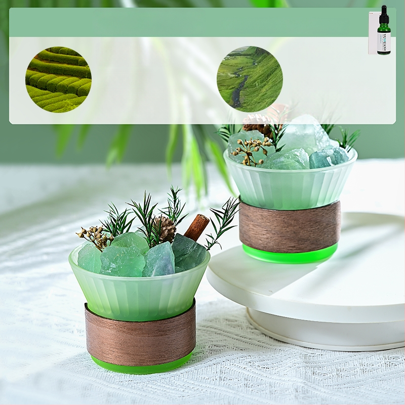 Üvegből készült aromaterápiás dísz, világos luxus stílus, hálószoba dekoráció