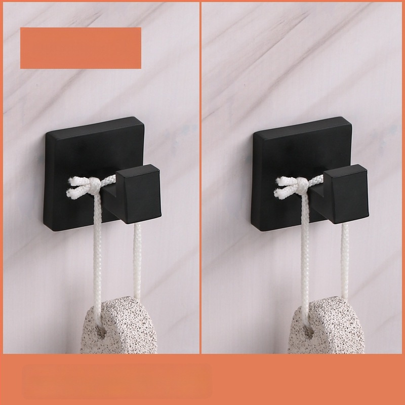 Rozsdamentes acél vállfa, falra szerelhető fürdőszobai kiegészítő, 5 kg teherbírás, csiszolt felület, modern minimalista dizájn