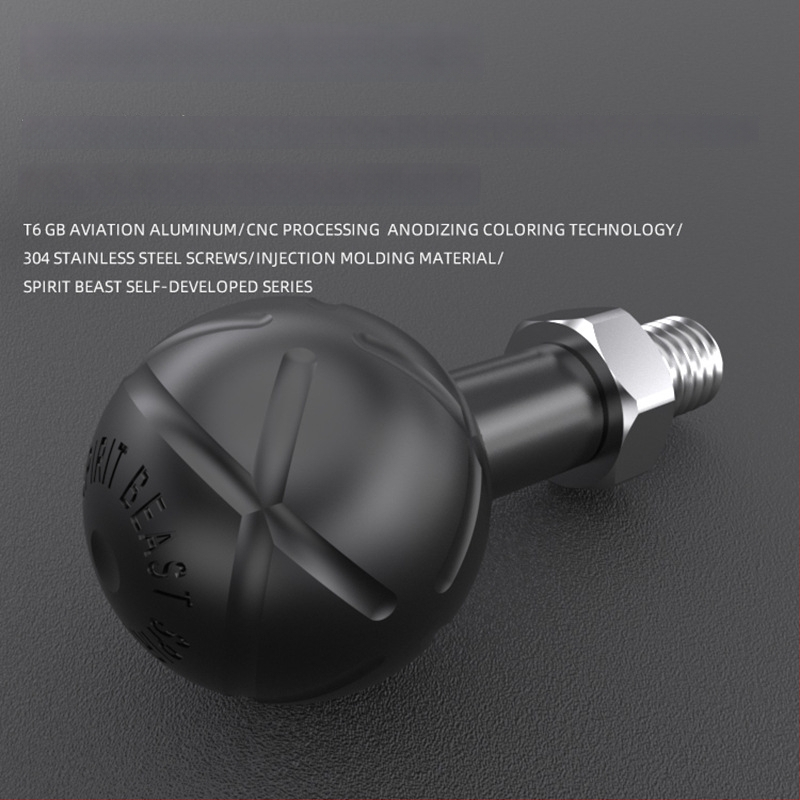 Električno vozilo: univerzalni nosač sa kugličnom glavom, spojni štap M6/M8/M10, promjer 17 mm, kuglična glava adapter 20 mm, 25 mm