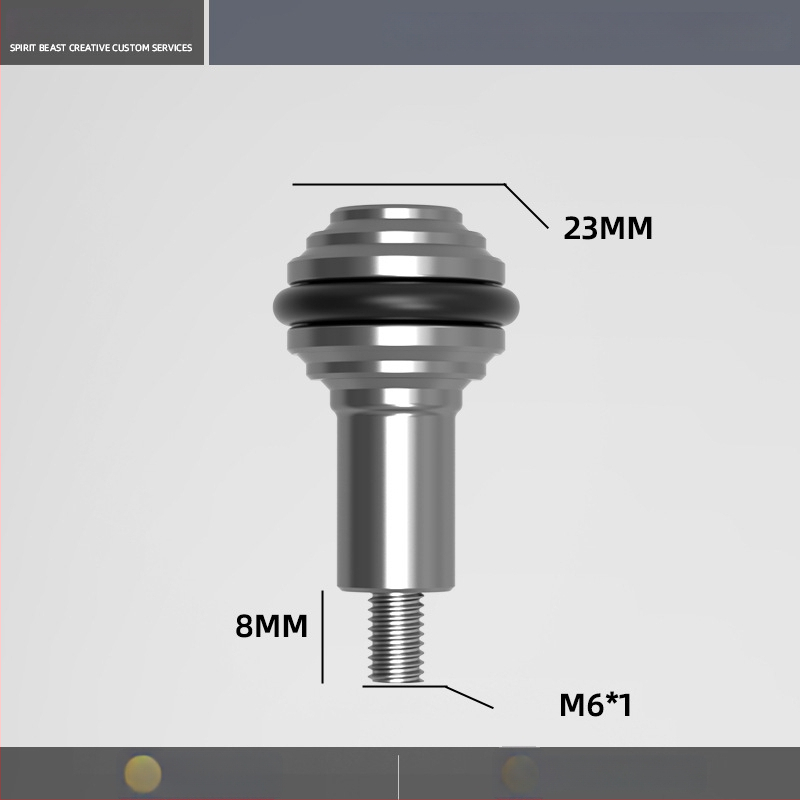 Električno vozilo: univerzalni nosač sa kugličnom glavom, spojni štap M6/M8/M10, promjer 17 mm, kuglična glava adapter 20 mm, 25 mm