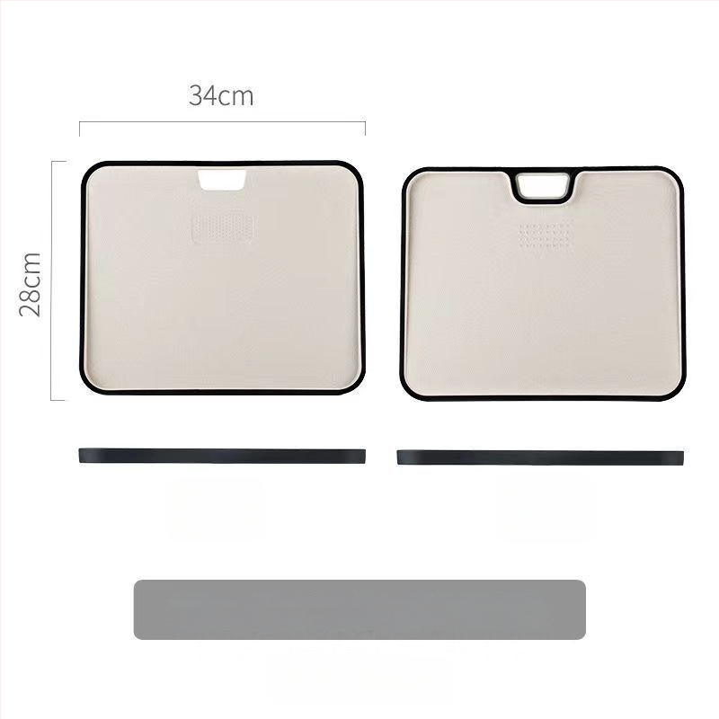 Műanyag vágódeszka, csúszásmentes, Stu márka, modern minimalista stílus