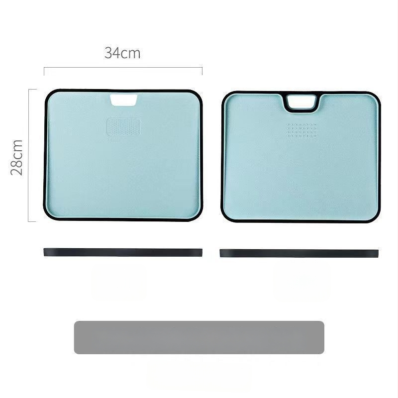 Műanyag vágódeszka, csúszásmentes, Stu márka, modern minimalista stílus