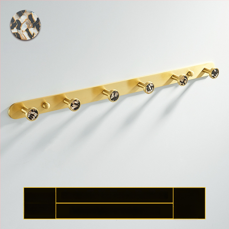 Fürdőszobai kampó alumíniumötvözetből, ragasztós, falra szerelhető fúrás nélkül, kagyló alakú, könnyed luxus stílus, súly 1 kg