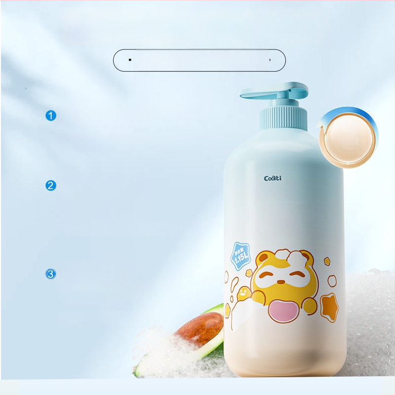 Little Raccoon Gyermekeknek 2 az 1-ben sampon és tusfürdő – újszülötteknek, fürdő készlet, 12 db