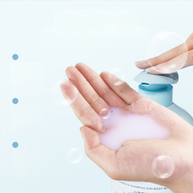 Little Raccoon Gyermekeknek 2 az 1-ben sampon és tusfürdő – újszülötteknek, fürdő készlet, 12 db