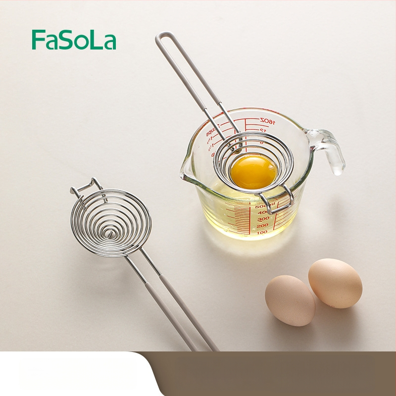 FaSoLa separator de ouă – albuș și gălbenuș, oțel inoxidabil 304, fără curent, uz casnic