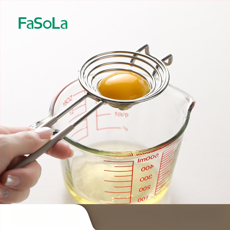 FaSoLa separator de ouă – albuș și gălbenuș, oțel inoxidabil 304, fără curent, uz casnic