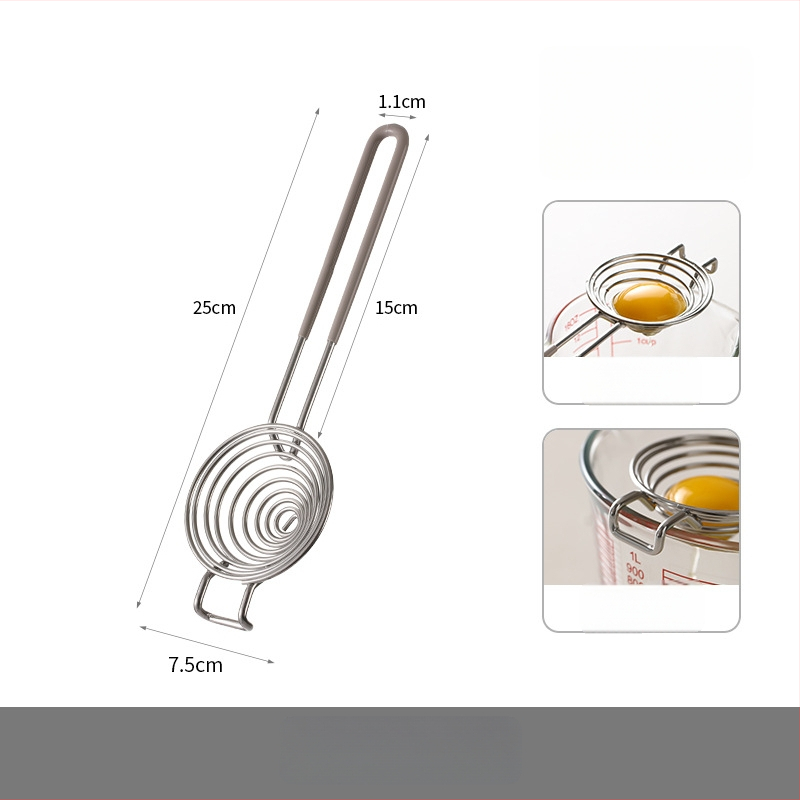 FaSoLa separator de ouă – albuș și gălbenuș, oțel inoxidabil 304, fără curent, uz casnic