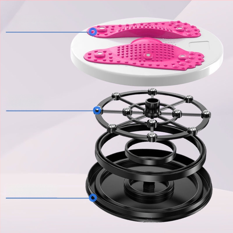 Fanchi въртяща платформа с въже за дърпане – ABS