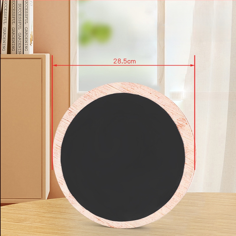 Shangyi голям въртящ диск за домашна фитнес – балансова платформа от масивно дърво