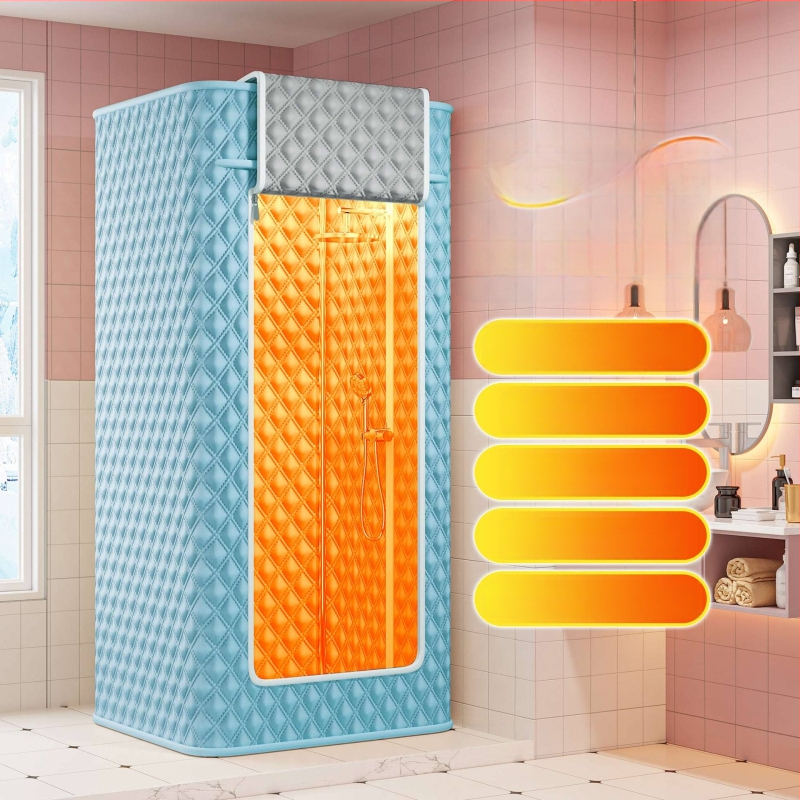 Покривало за баня за зимно домашно къпане, модерен минималистичен стил, полиестер, марка Blue Grass