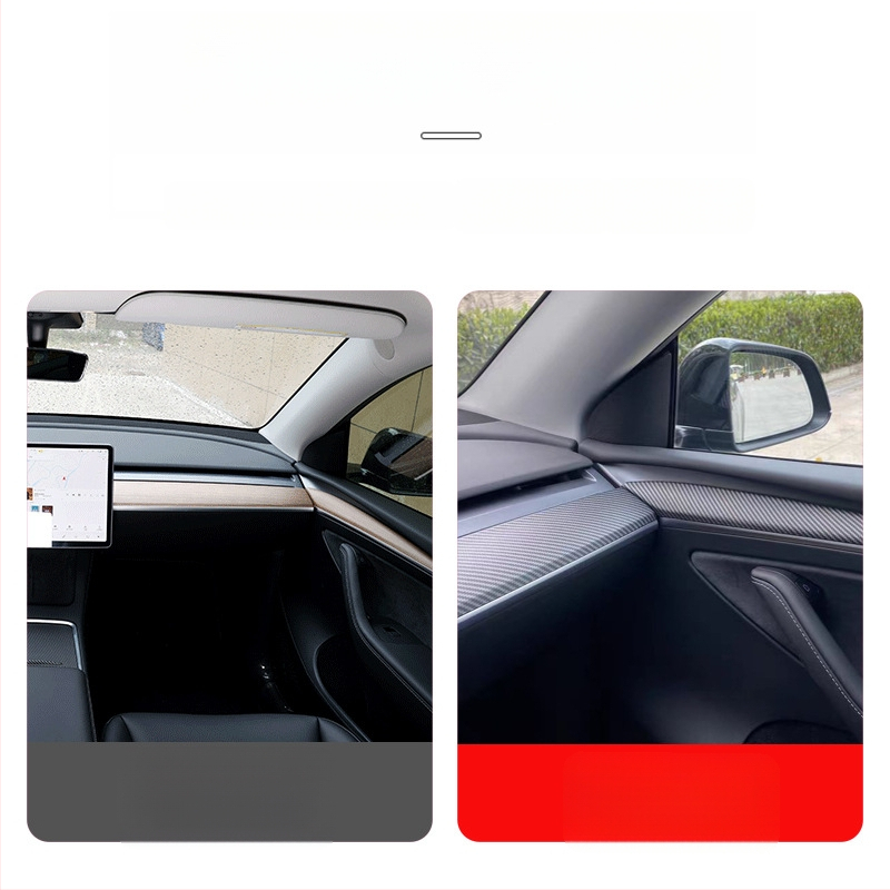 Tesla Model 3/Y središnja konzola dekorativni panel i unutarnja ukrasna traka vrata
