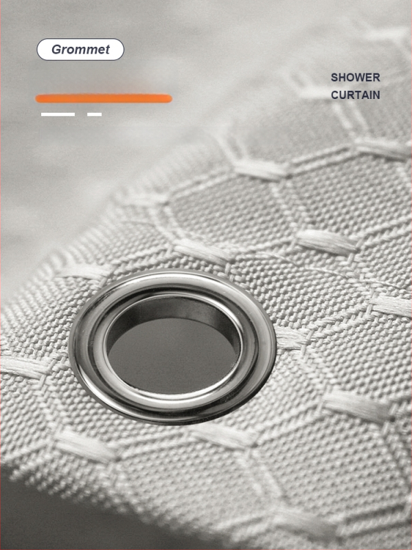 Душ завеса в скандинавски стил, полиестер, водоустойчива, против мухъл (Материал: полиестер; Стил: скандинавски; Водоустойчива; Против мухъл)