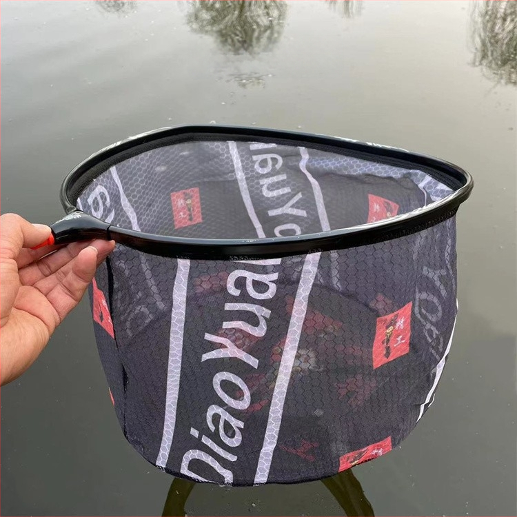 Vanjska glava mreže za ribolov od aluminijske legure, 35–40 cm, imitacija karbona, zamjenjiva mreža