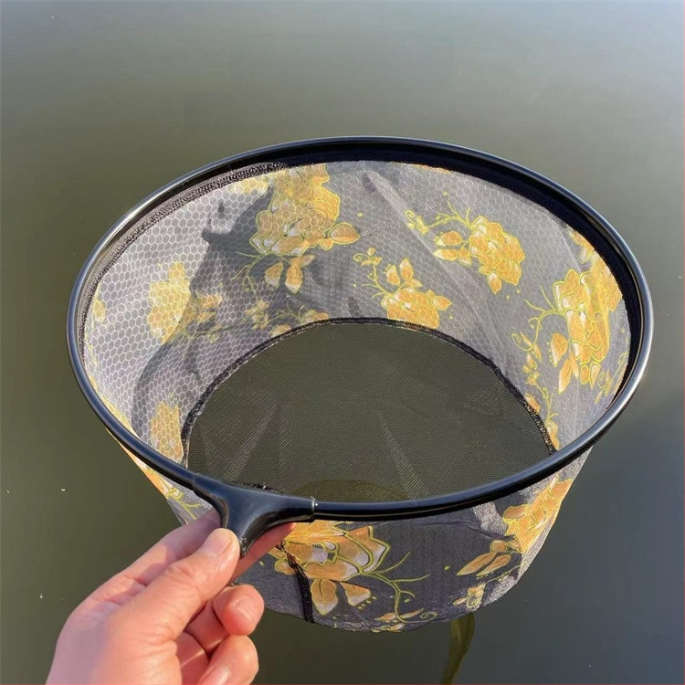 Vanjska glava mreže za ribolov od aluminijske legure, 35–40 cm, imitacija karbona, zamjenjiva mreža