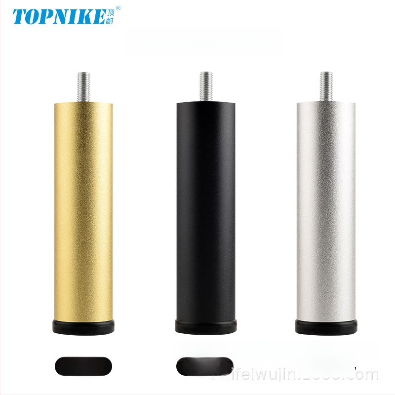 Top Resistance M8 povišavajuće nogice za ormariće i namještaj – aluminijska legura, anodizirano, moderni minimalistički stil