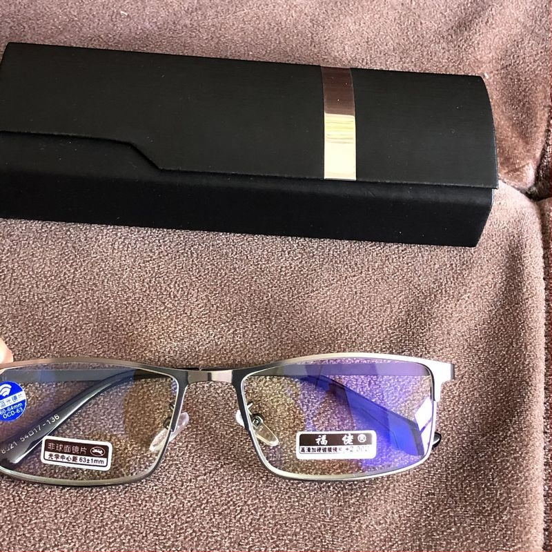 Novi naočale za čitanje s zaštitom od plavog svjetla, metalni okvir, unisex za starije osobe