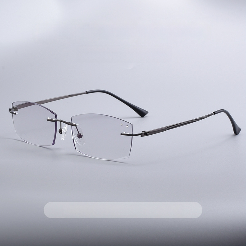 Rimless presbiopijske naočale s filtrom protiv plavog svjetla, ultra lagane, visoke rezolucije za starije osobe
