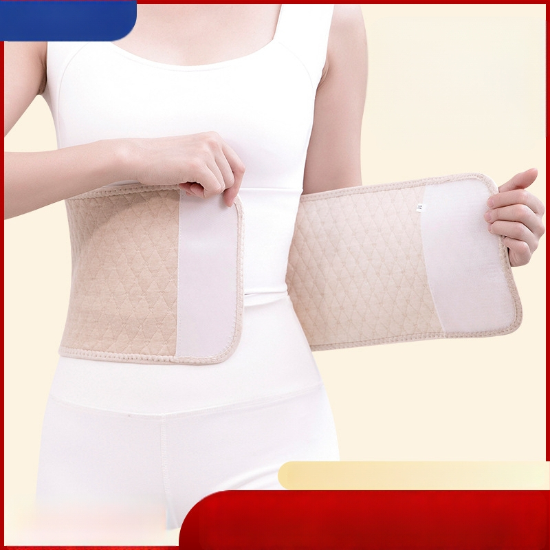 Pojas za struk od 100% pamuka za zagrijavanje i zaštitu trbuha — unisex, tanak, za sve sezone
