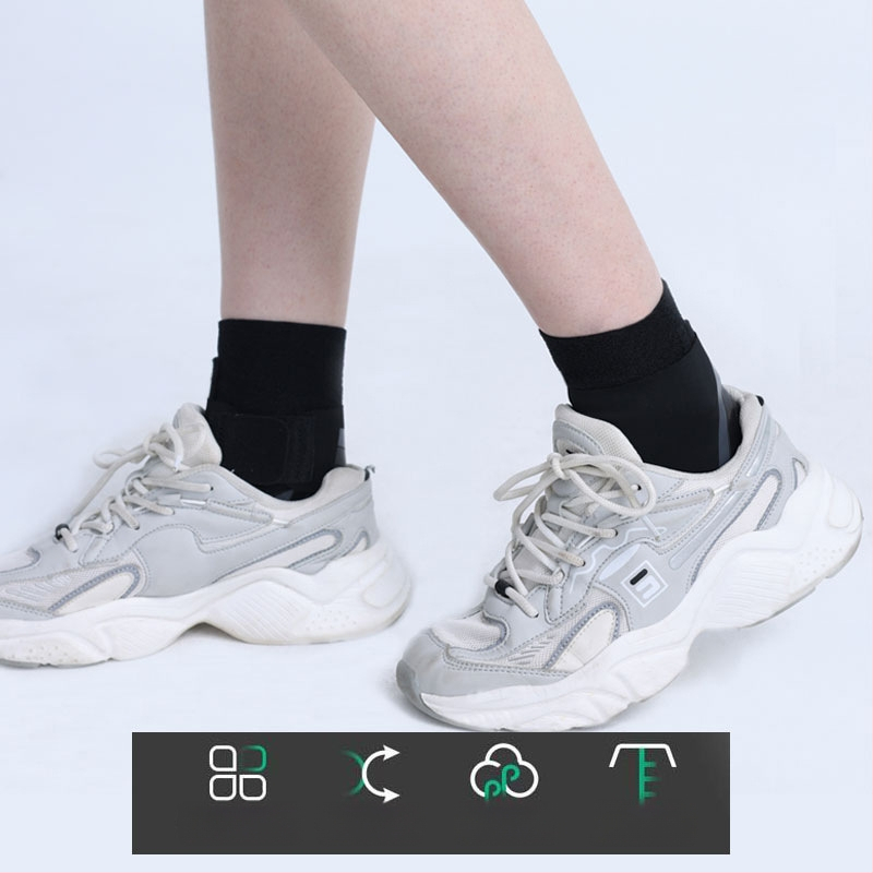 Bokaortézis elasztikus kompresszióval, poliészter rostból, futáshoz, kerékpározáshoz, kosárlabdához és röplabdához