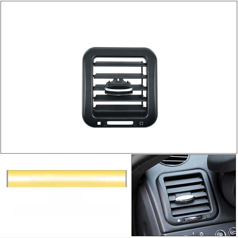 Maserati légkondi kivezető maszk a műszerfalhoz és a középső konzolhoz - ABS, modell M139/M145, snap-on rögzítés