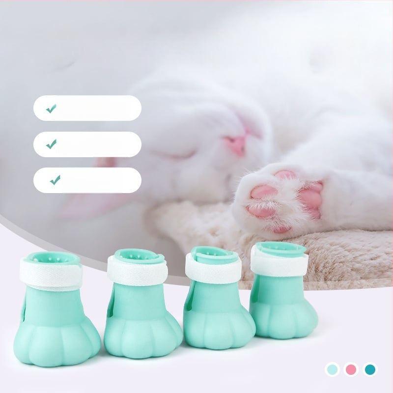 Pet Jie Gumírozott Macska Cipő Fürdéshez – Lábvédők, Csúszásmentes, Kopásálló