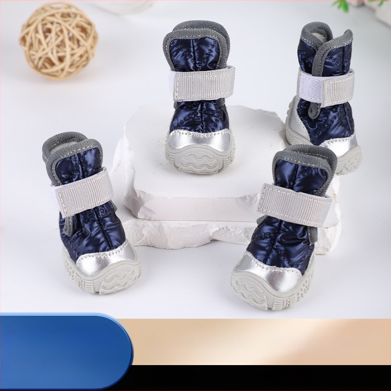 Kutyacipők – poliészter, melegen tartás, kopásálló, lazább stílus