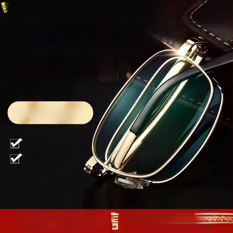 Sklopive naočale za čitanje s automatskim podešavanjem dioptrije, unisex, prijenosne, pametni zum, HD leće
