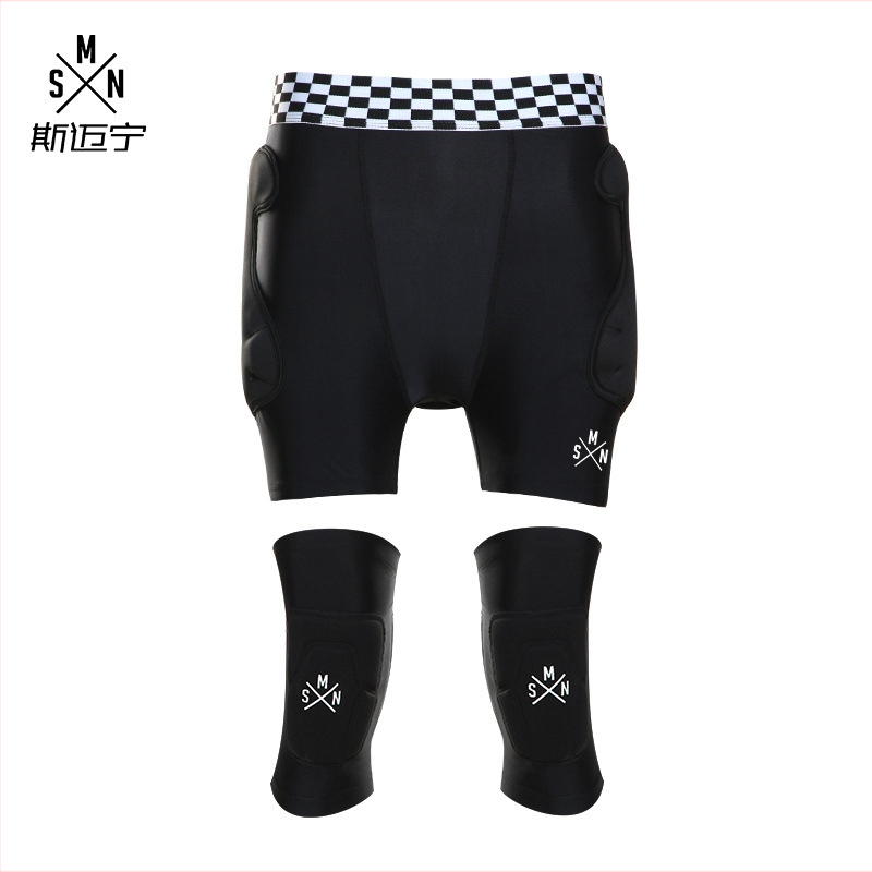 Set zaštitne opreme za skijanje i snowboard s štitnicima za koljena i kukove, unisex