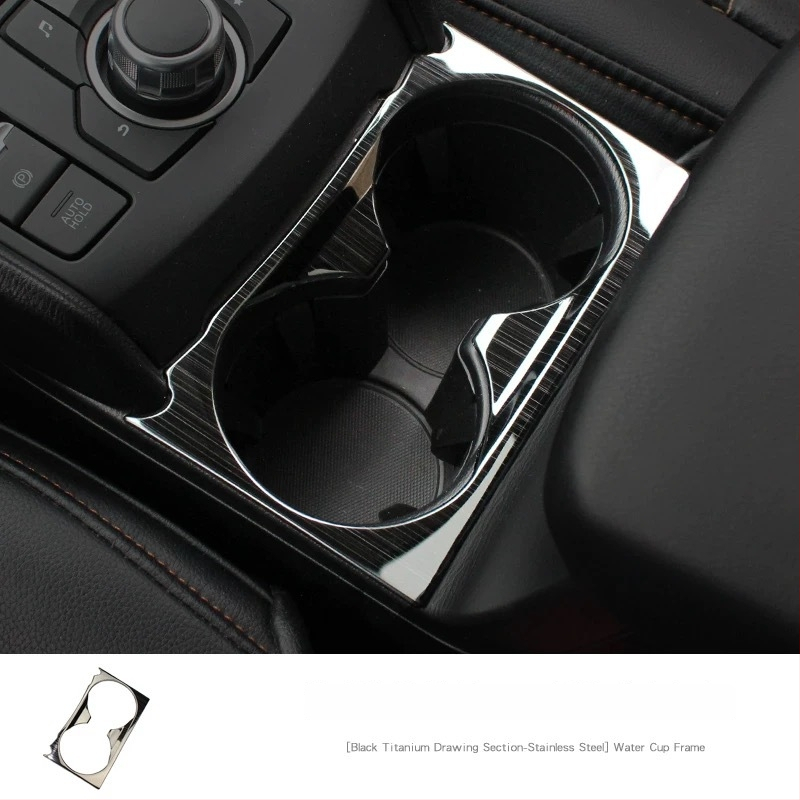 Set unutarnjih ukrasa od nehrđajućeg čelika za Mazda CX-5 (druga generacija, novi CX-5) - komplet