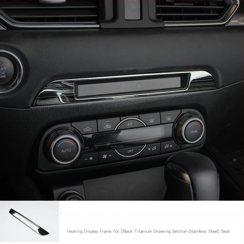 Set unutarnjih ukrasa od nehrđajućeg čelika za Mazda CX-5 (druga generacija, novi CX-5) - komplet