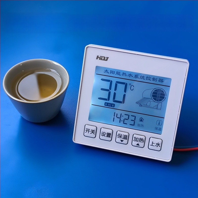 86-tip solarni regulator za bojler s LCD zaslonom, skrivena ugradnja