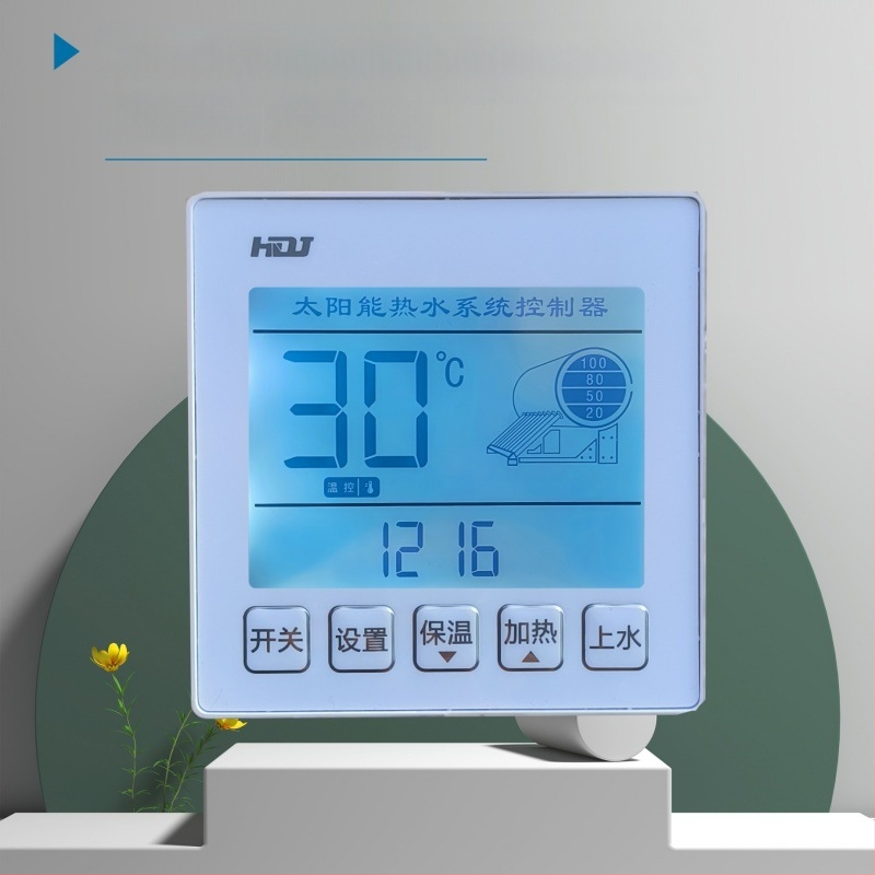 86-tip solarni regulator za bojler s LCD zaslonom, skrivena ugradnja