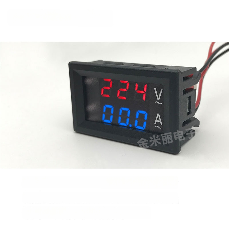 AC60-500V mjerač napona i struje, visoka preciznost digitalni dvostruki prikaz, trofazni 220V/380V, raspon 10A/50A/100A, model HKS-AC-V01