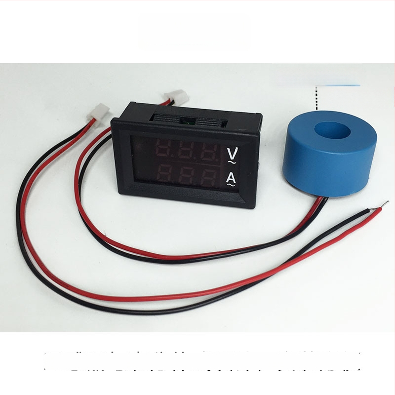 AC60-500V mjerač napona i struje, visoka preciznost digitalni dvostruki prikaz, trofazni 220V/380V, raspon 10A/50A/100A, model HKS-AC-V01