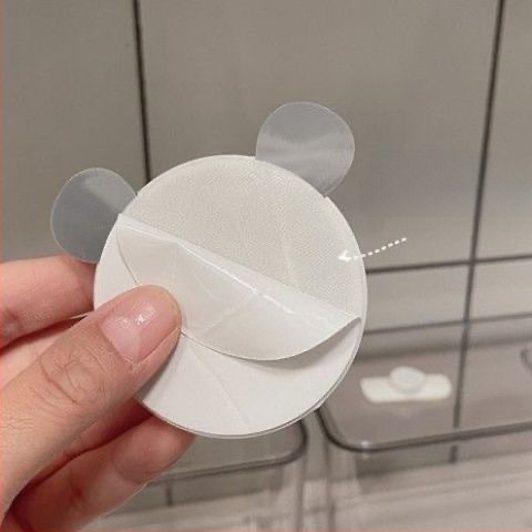 Magnetski držač četkice za zube bez bušenja, za električne četkice, dvostruko skladištenje, vodootporan, s glavom medvjeda