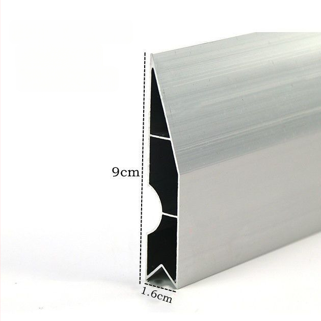 Aluminijski alat za izravnavanje maltera višenamjenski za kutove zidova i podova, duljina 1,2 m