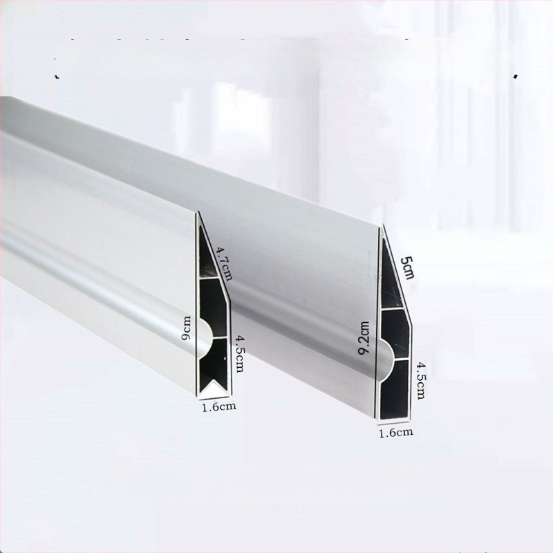 Aluminijski alat za izravnavanje maltera višenamjenski za kutove zidova i podova, duljina 1,2 m
