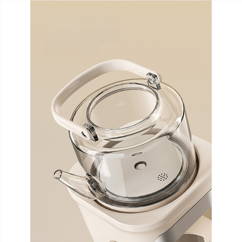 Glasslock čajnik s parnom infuzijom, 1 L, potpuno automatiziran, višenamjenski