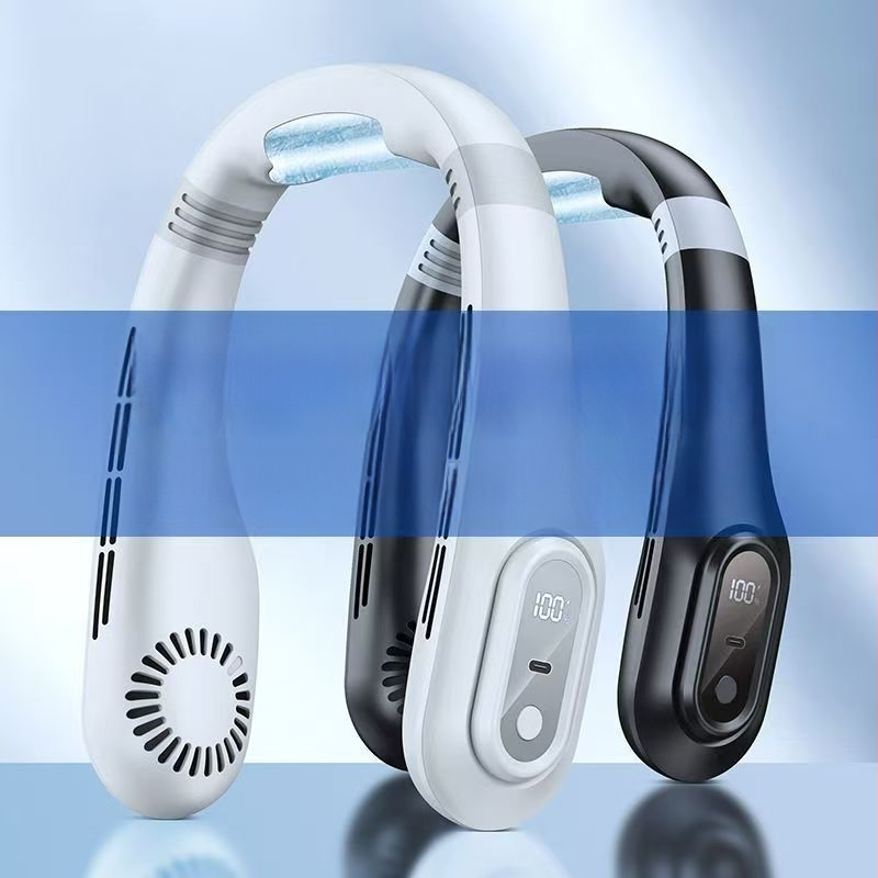 J18 bezlopatni viseći ventilator za vrat, prenosno USB napajanje, osobni klima uređaj za vanjsku upotrebu, tih i lagan