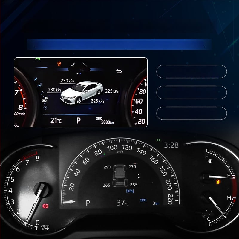 TPMS zaslon za Toyota RAV4, Harrier, Levin, Corolla i Camry