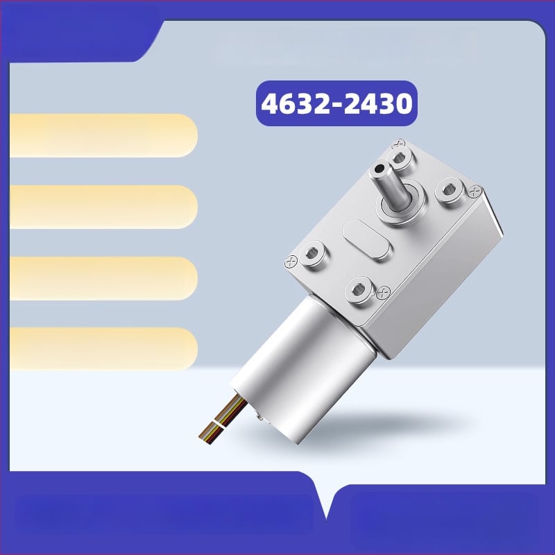 4632-2430 Brushless motor turbinal csavarmenetes hajtású, mikro DC redukciós motor, nagy nyomaték, önzáró motor, jel