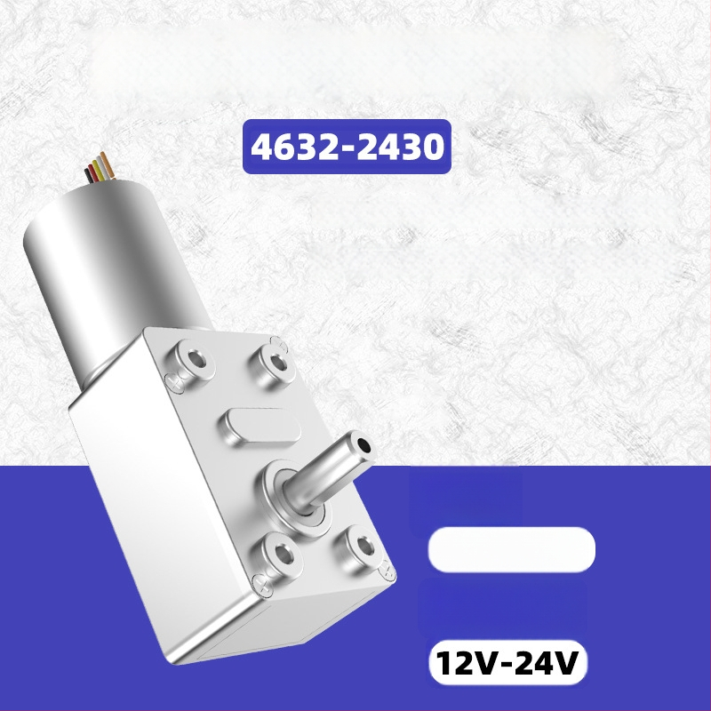 4632-2430 Brushless motor turbinal csavarmenetes hajtású, mikro DC redukciós motor, nagy nyomaték, önzáró motor, jel