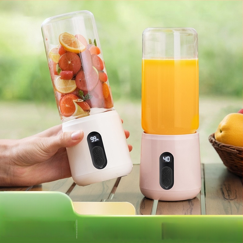 Prijenosni sokovnik i blender s bežičnim punjenjem, čaša za sok, električni kuhinjski uređaj