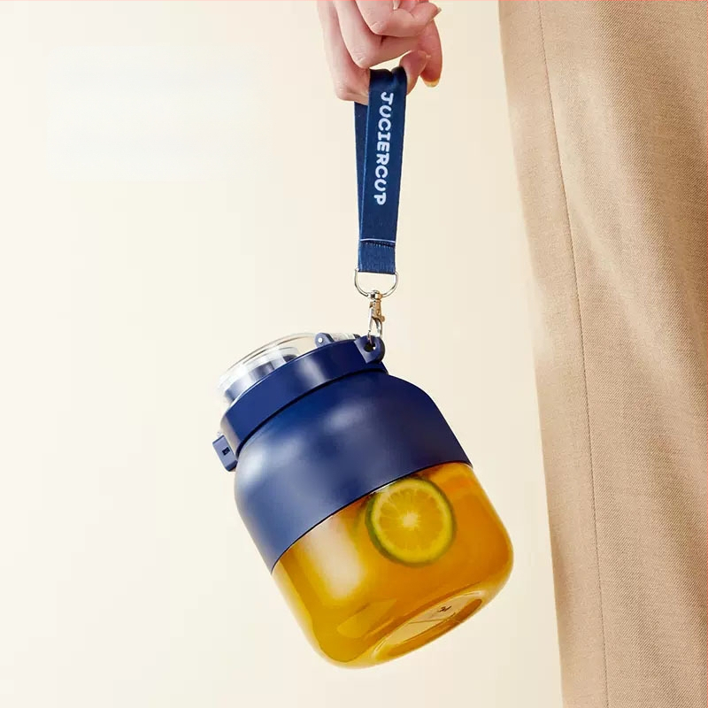 Prenosni bežični sokovnik velike kapacitete za drobljenje leda, kompaktni električni juicer s punjivom baterijom