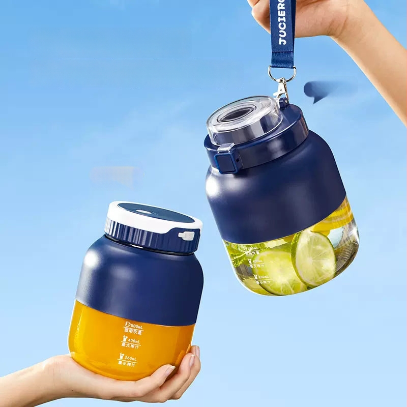 Prenosni bežični sokovnik velike kapacitete za drobljenje leda, kompaktni električni juicer s punjivom baterijom