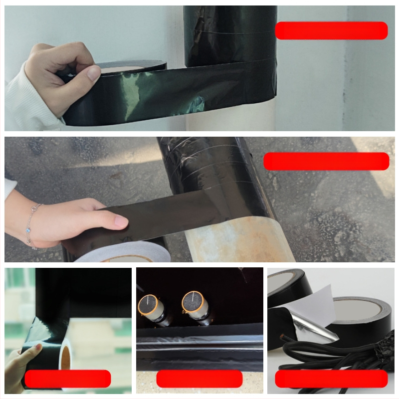 Huibo Crna Mylar aluminijska folijska traka za zaštitu i izolaciju elektronike, zaštita od smetnji, visoka temperaturna otpornost, debljina 0.07 mm, duljina do 50 m, širina po narudžbi, za transformatora i zaslona