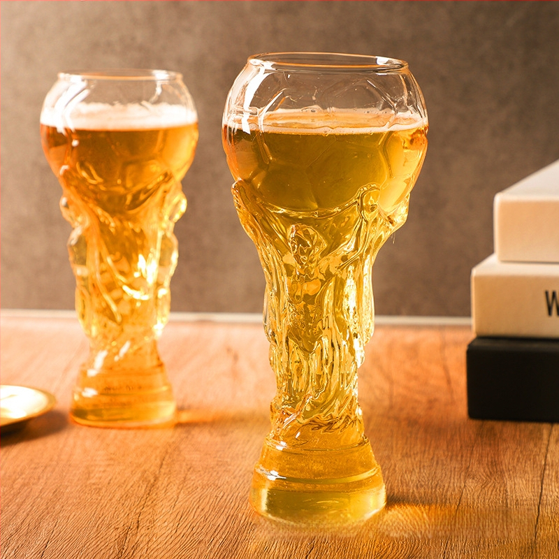 Herkulova čaša za pivo, staklena čaša za bar, kapacitet 601–700 ml, moderan jednostavan stil, tema Svjetsko prvenstvo